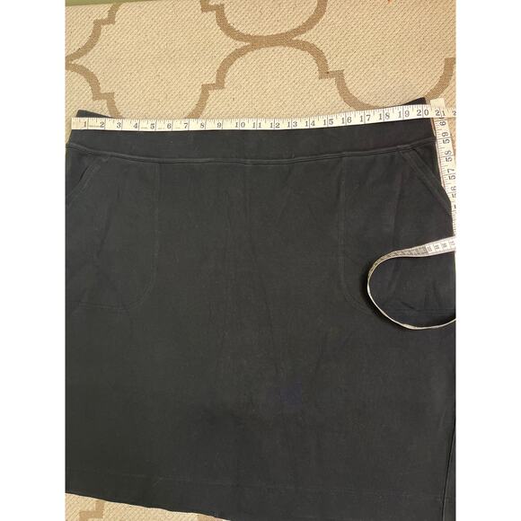 Duluth Trading Company Women's NoGA Naturale Cotton Skort, size XL, MSRP $50 - Picture 4 of 14